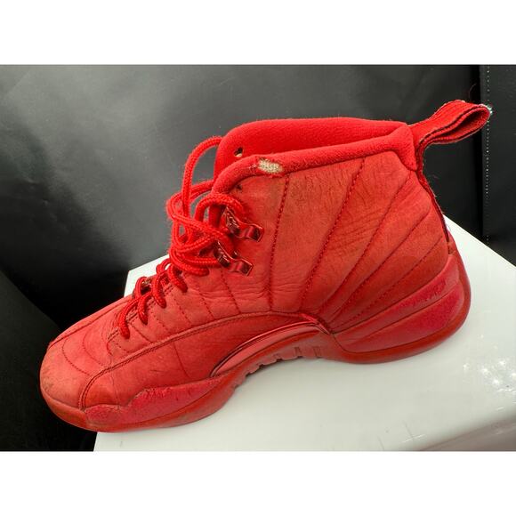 Nike Air Jordan 12 Retro Sneakers - Red - Size 8M - Picture 3 of 10